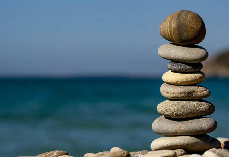 Rocks by the Sea