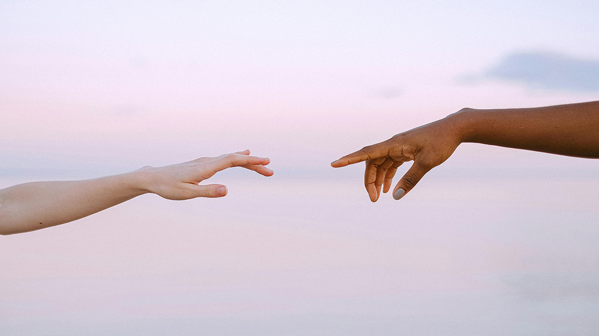 Reaching Hands