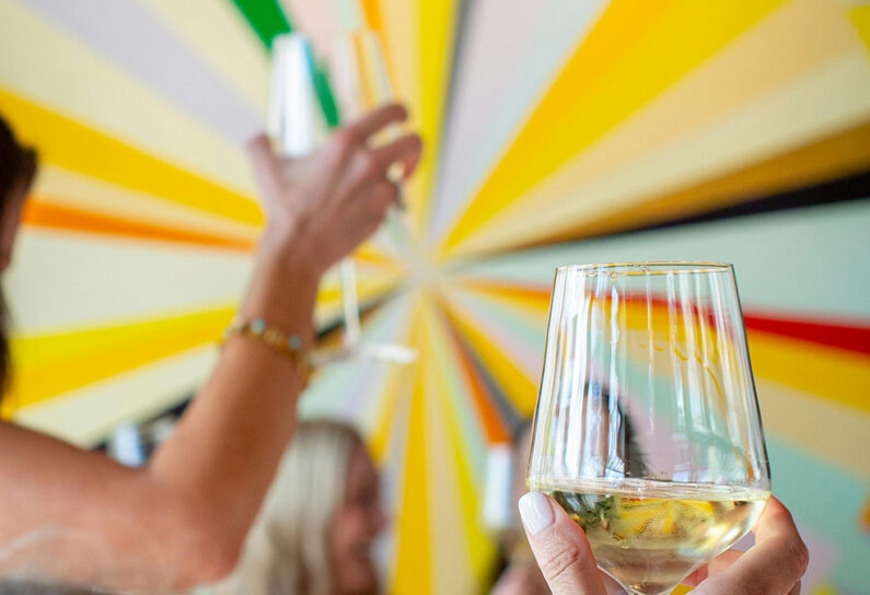 Raising Glasses